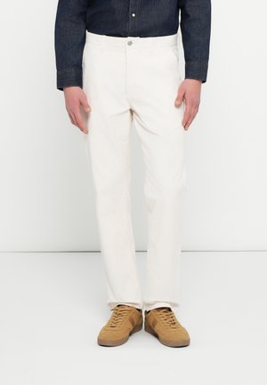 REGULAR - Hlače - ivory white