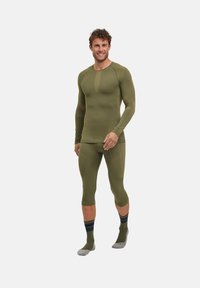 FALKE WARM LONGSLEEVED SHIRT MILD TO COLD TEMPERATURES - Hemd - herb