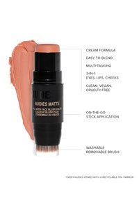 NUDESTIX NUDIES ALL OVER FACE MATTE BRONZE - Colorete - in the nude
