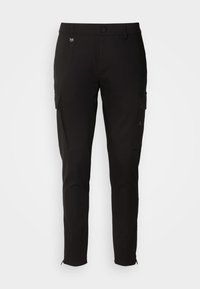 TROUSERS BJORN - Cargohose - black