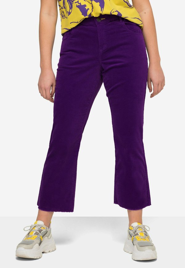 7/8 GUMMIZUG  - Stoffhose - purple