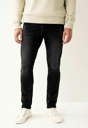 SUPER STRETCH COMFORT - Džíny Slim Fit - washed black