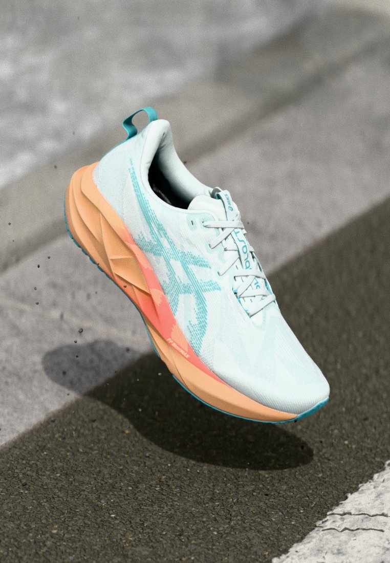 ASICS NOVABLAST 5 - Road running shoes - soothing sea/wave teal