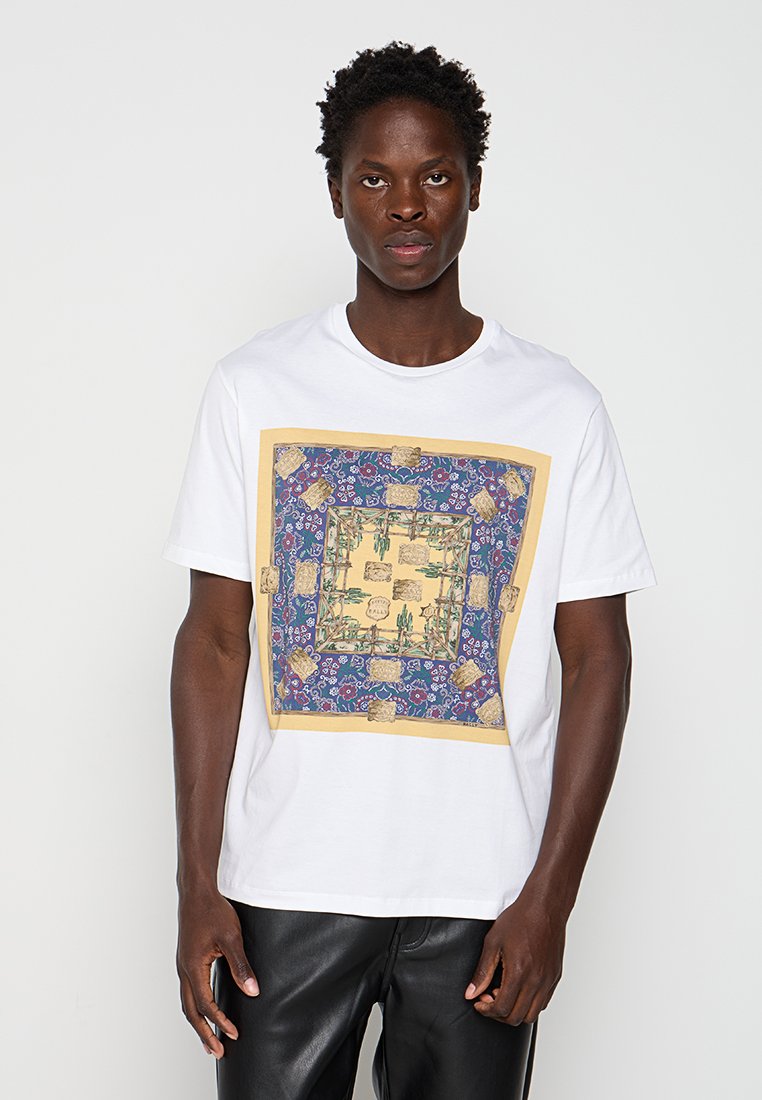 Bally T-shirt print wit Bally T-shirt print wit