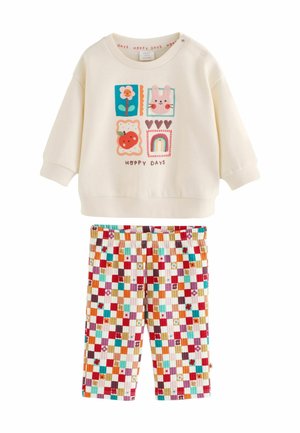 Next, BABY SWEAT TOP AND WIDE LEGGINGS 2 PIECE SET - Sweatshirt - multi bright character