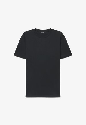 Calliope, T-SHIRT TINTA UNITA - T-shirt basique - nero ultrablack