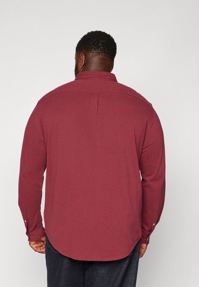 Polo Ralph Lauren Big & Tall FEATHERWEIGHT MESH SHIRT - Camisa - vintage port heather