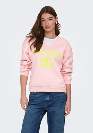 ONLY ONLHOLLY - Sweatshirt - rosy touch
