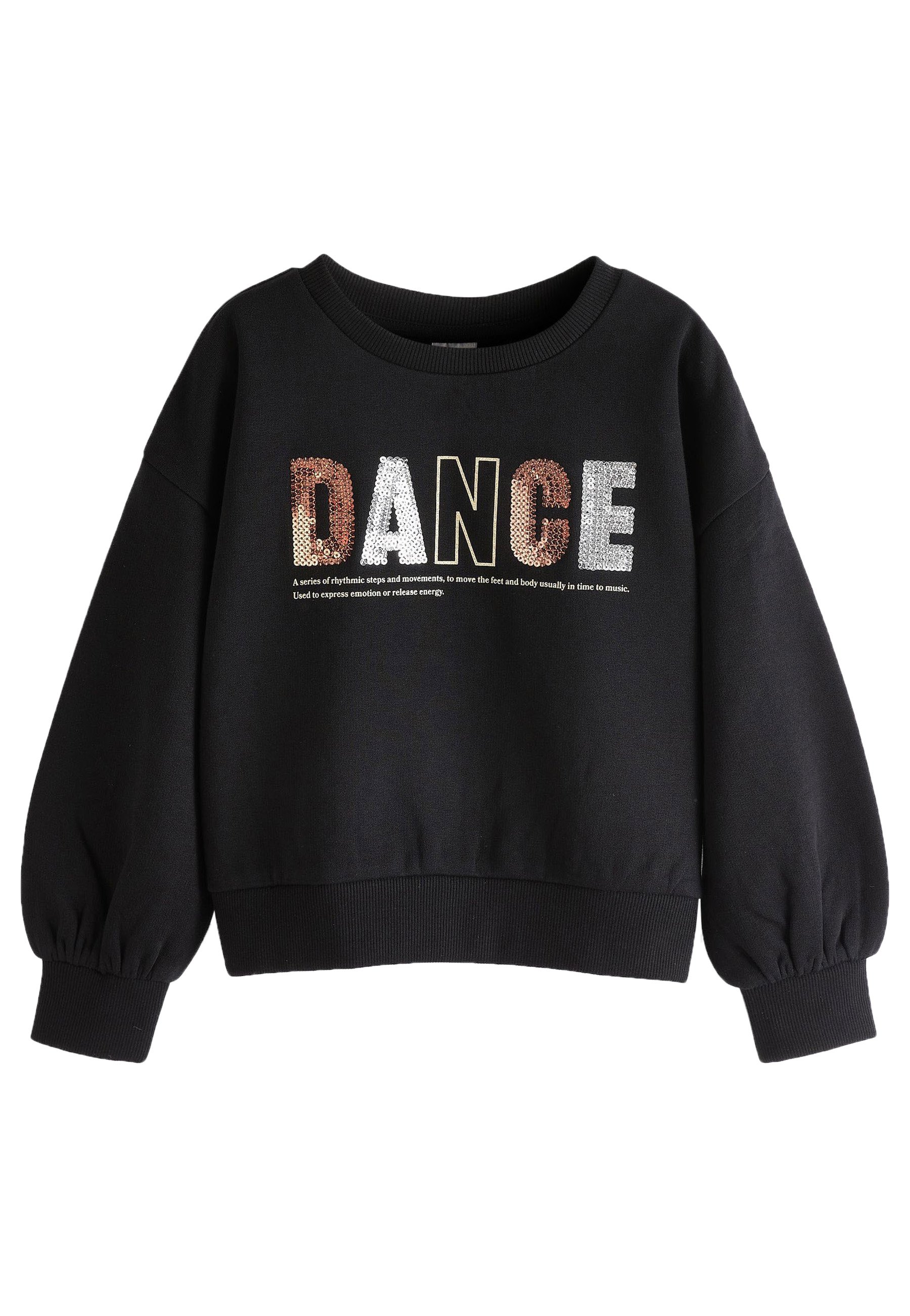 Next CREW - Sweatshirt - black sequin 