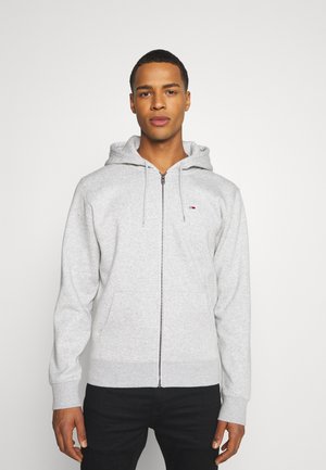 REGULAR ZIP HOOD - Felpa con zip - light grey heather