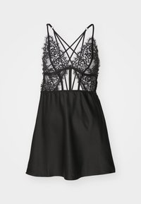 CE SOIR PLANET CHEMISE - Nattskjorte - black