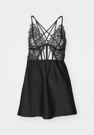 Ann Summers CE SOIR PLANET CHEMISE - Nachtjapon - black