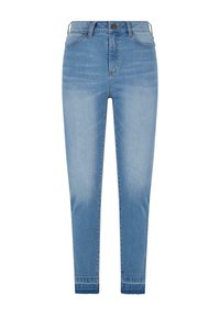 Kitsa lõikega teksad - clearblue bleached