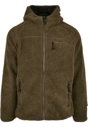 Brandit WORKER - Fleece jacket - olive