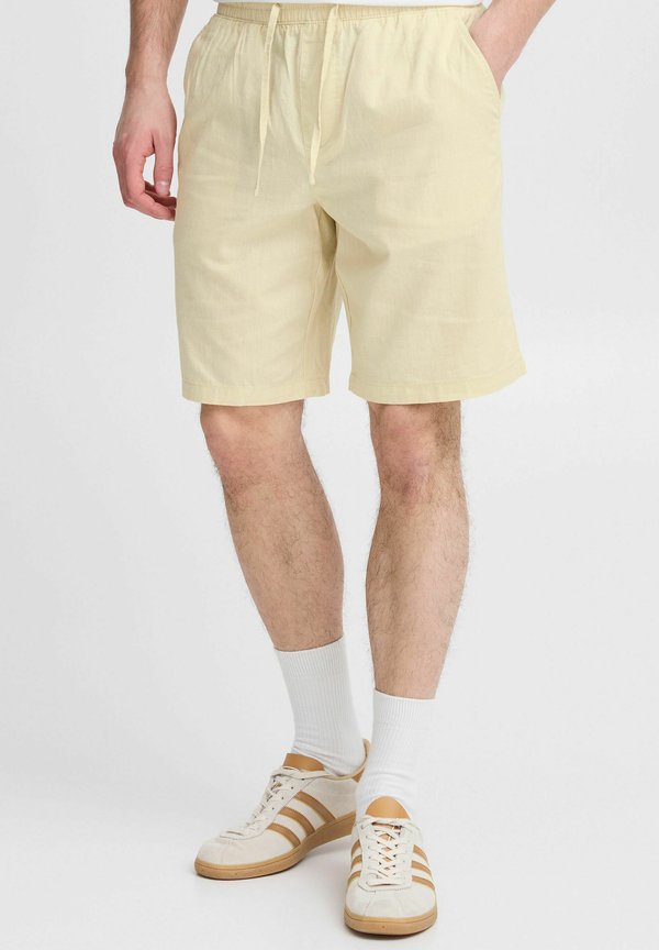 BHVOLK LINEN MIX - Tracksuit bottoms - bleached sand