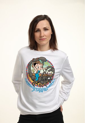 Sweatshirt - white