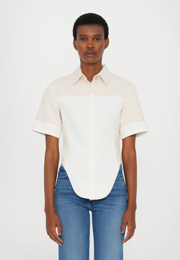 QUARTO - Button-down blouse - ivory