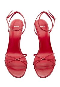 Mango ZAZO - Riemensandalette - red