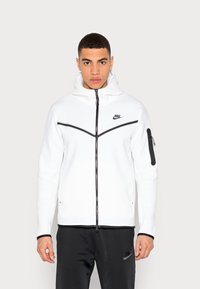 Nike Sportswear M NSW TCH FLC FZ WR - Camisola com fecho - white/black