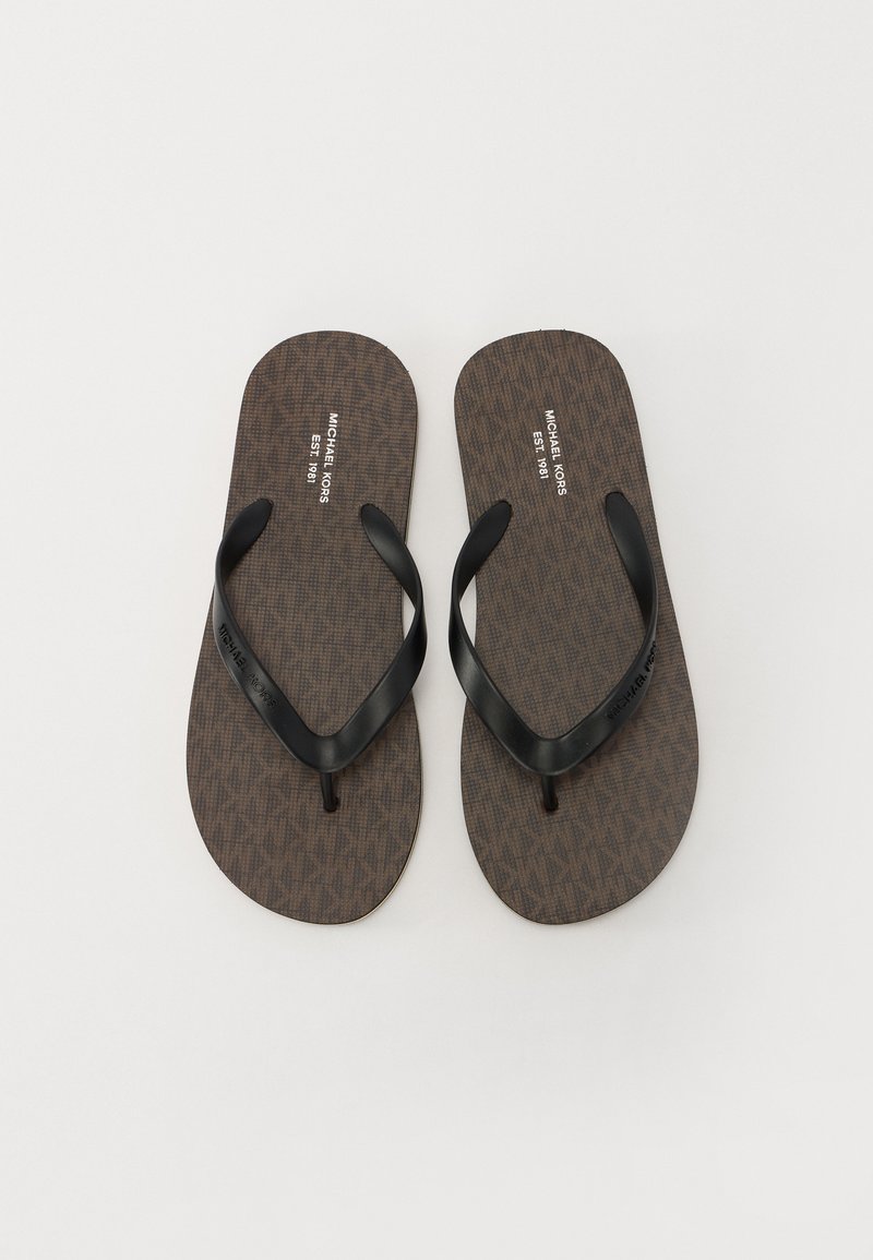 Michael Kors TRAVIS - Pool shoes - brown/black/brown  display picture 2