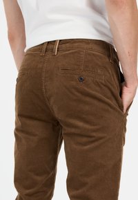 camel active SLIM FIT - Chino - sepia brown