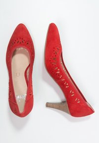 Caprice Escarpins à talons hauts - red