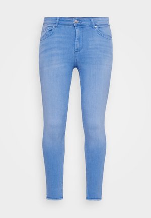 ONLY Carmakoma CARWILLY - Skinny džíny - light blue denim