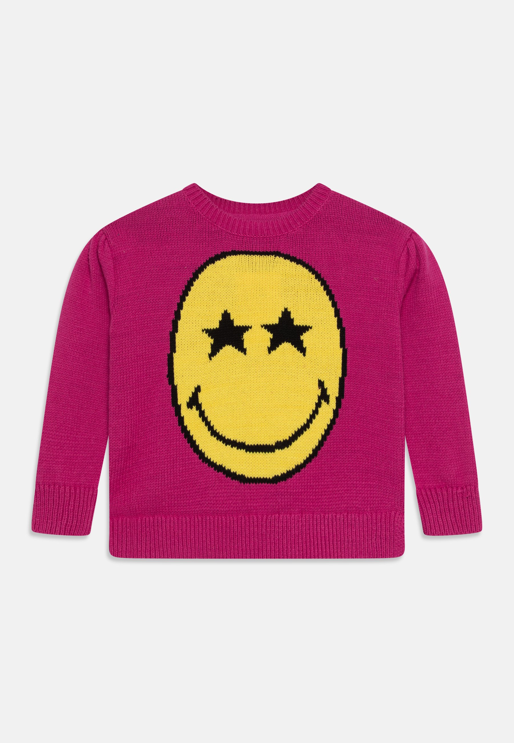 GAP DROP TODDLER GIRL SMILEY - Pullover - super pink neon/rose - ZALANDO.FR