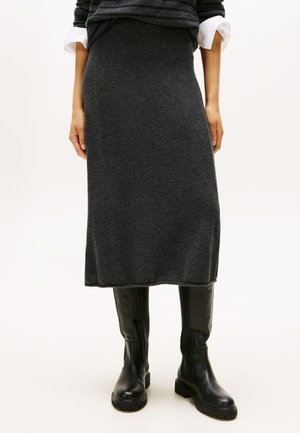 A-lijn rok - dark grey heather