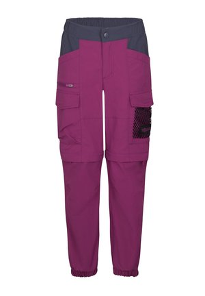 TROLLKIDS, KIDS LILLESAND PANTS UNISEX - Outdoor trousers - fresh berry/graphite