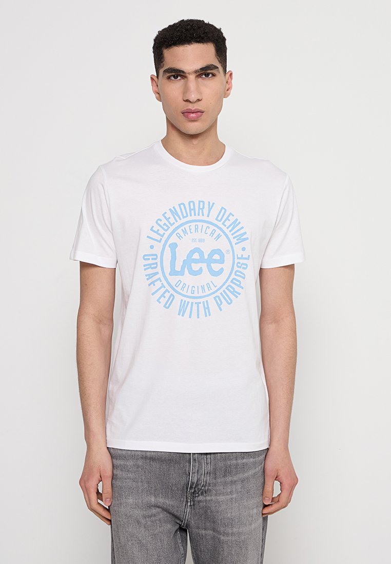 Lee T-shirt print wit