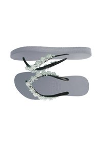 Uzurii PRECIOUS BLOOM  - T-bar sandals - silver