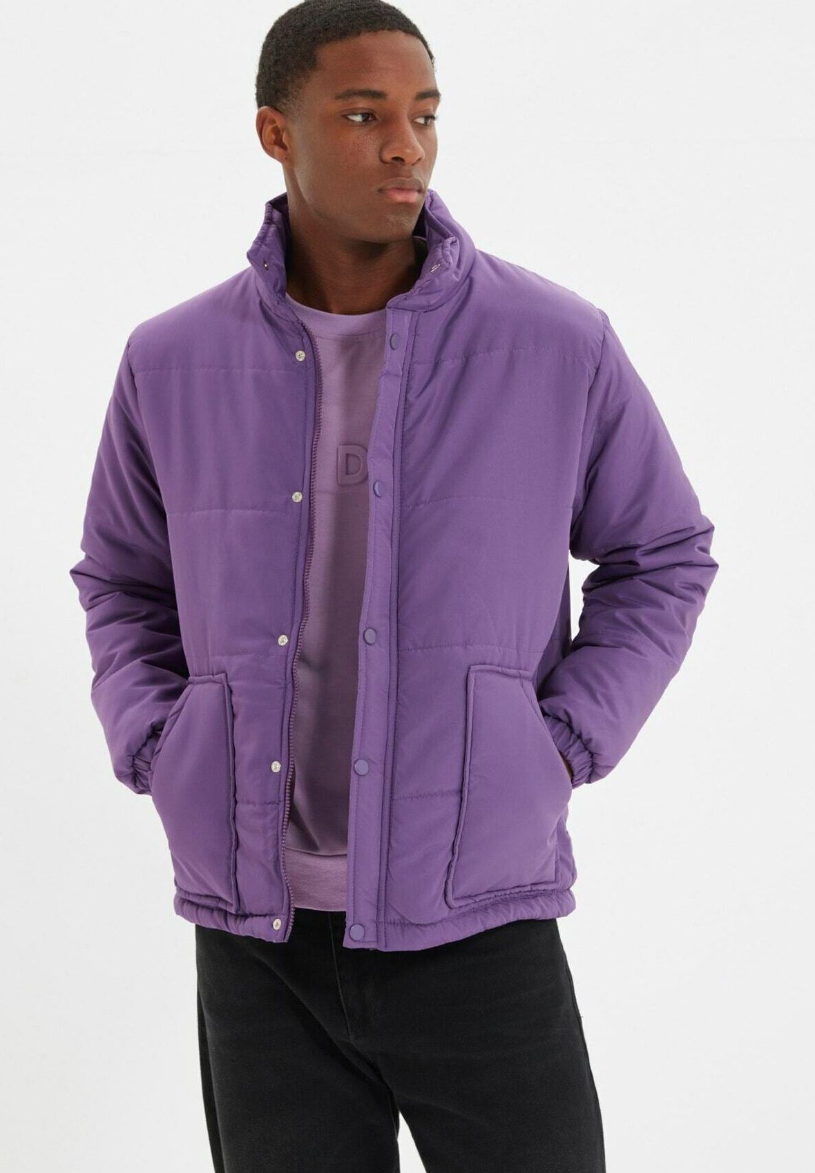 Trendyol Winter jacket - purple 
