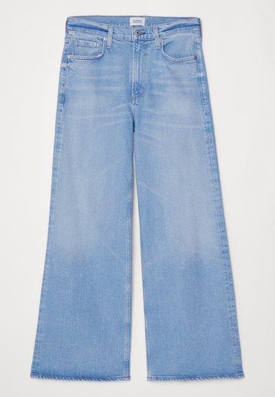 Citizens of Humanity LOLI MID RISE BAGGY - Trapezaste traperice - neroli/light indigo