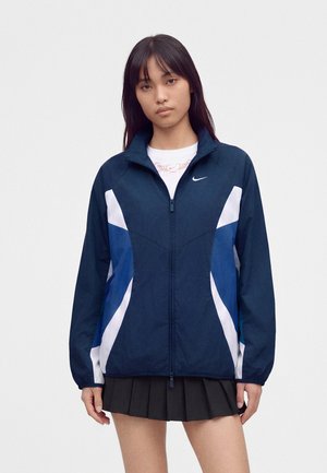 Nike Sportswear, STREET TRACK - Леко яке - midnight navy/old royal/white