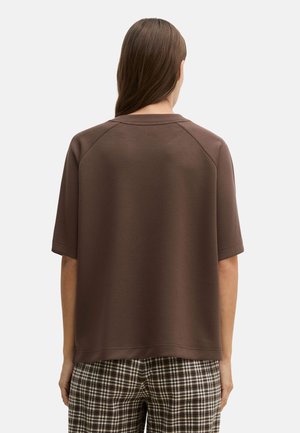Marc O'Polo, Basic T-shirt - chocolate brown