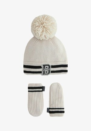 VARSITY LOGO POM SET - Gorro - neutral