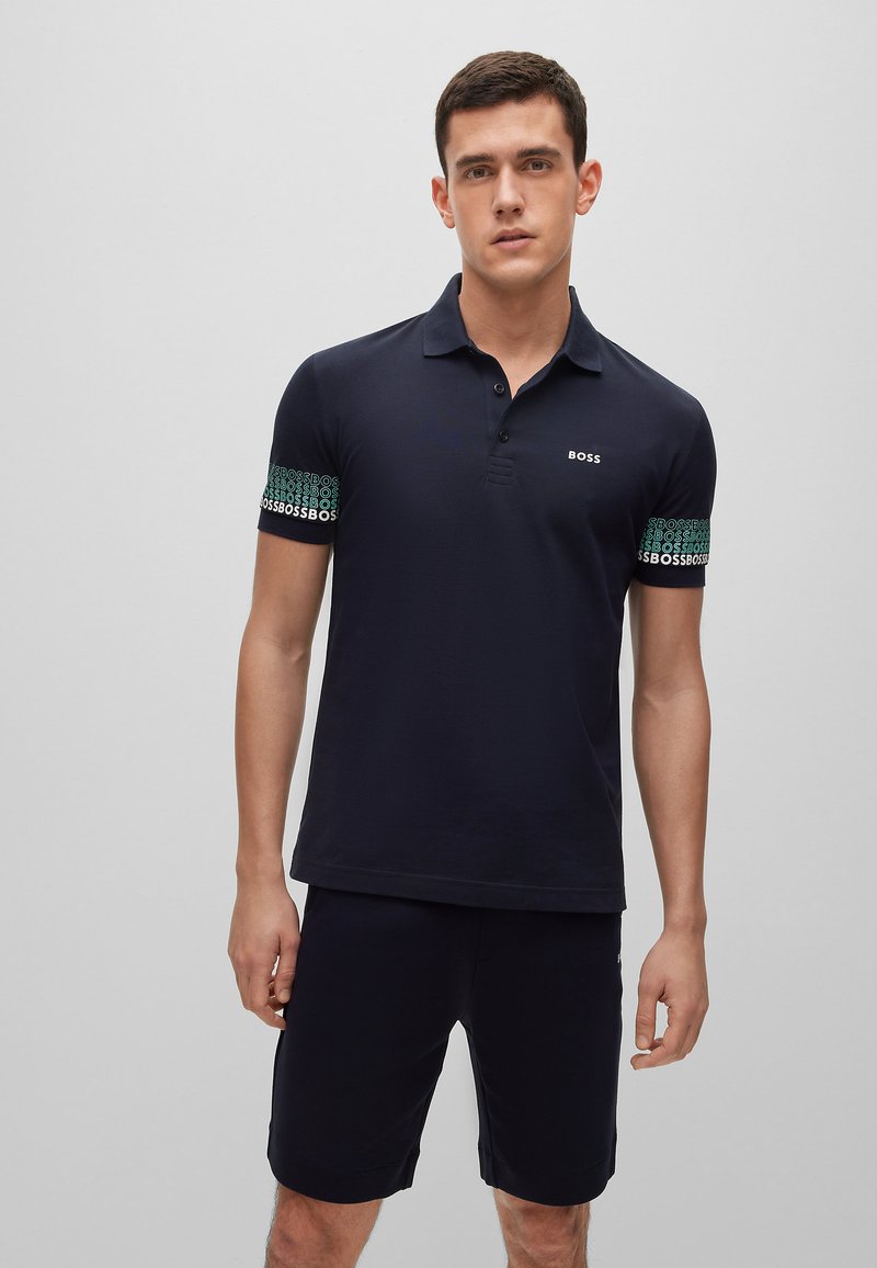 BOSS PADDY - Polo shirt - dark blue - Zalando.co.uk