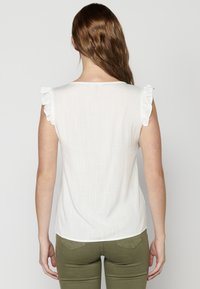 Koroshi SHORT SLEEVE - Camicetta - blanco/white