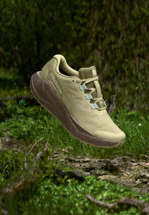 AERO BLAZE 3 GRVL GTX - Trail hardloopschoenen - green haze/iron/ice flow