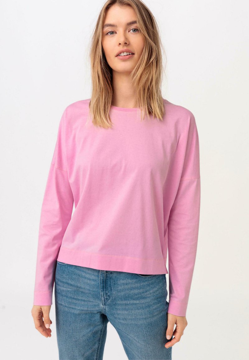 hessnatur AUS REINER BIO Langarmshirt magnolie/rosa Zalando.at
