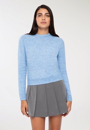 Maglione - celeste melange