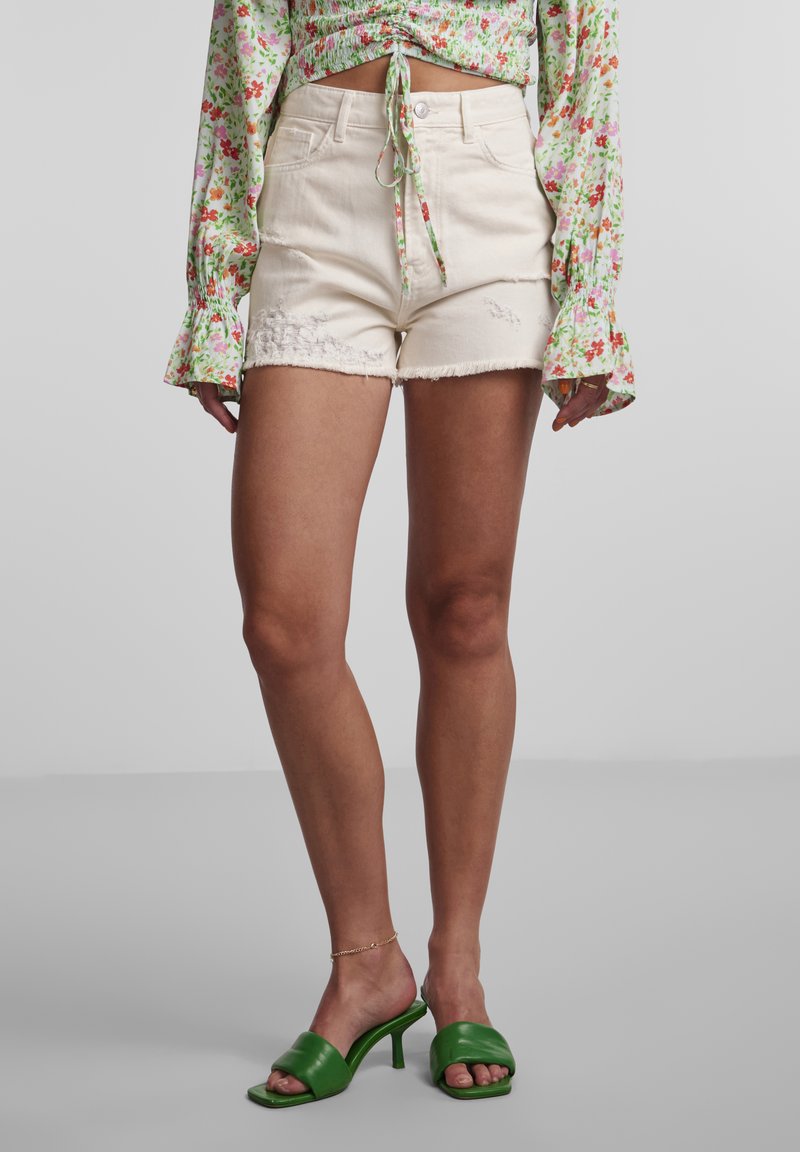 PIECES dam shorts PCABBI - Light Grey Denim main image 1