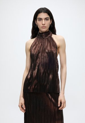 Bruuns Bazaar GROUNDBERRYBBDURO TOP - Μπλούζα - brown