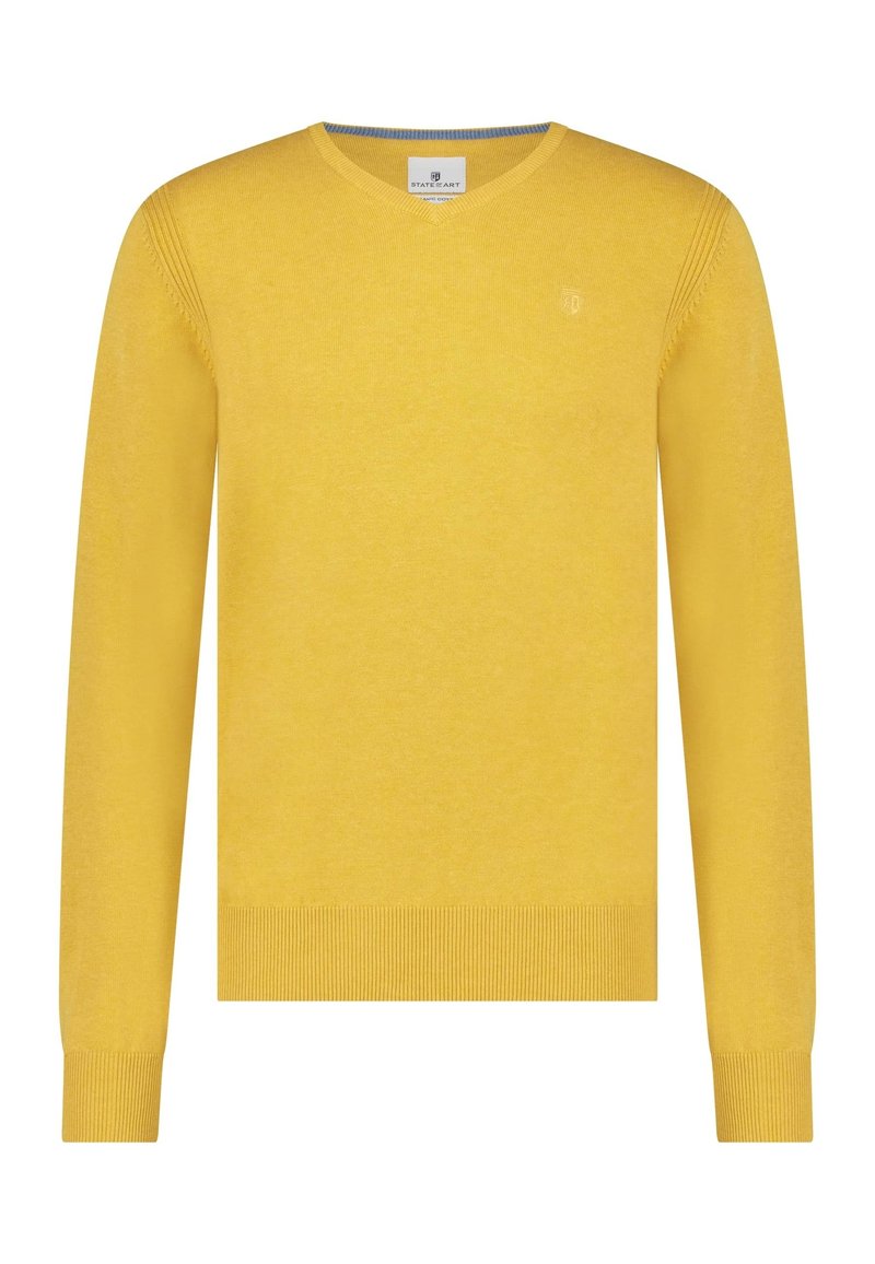 State of Art Jumper - light yellow plain/light yellow - Zalando.de