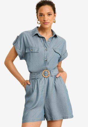 ROLL SLEEVE -  REGULAR FIT - Overall / Jumpsuit - blue