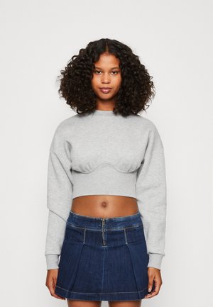 Even&Odd Φούτερ - mottled light grey