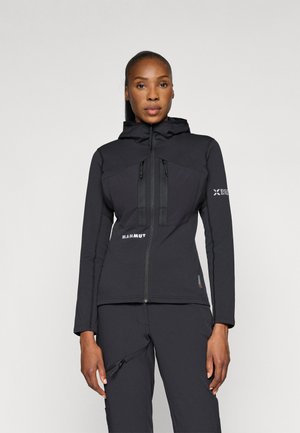 EIGER NORDWAND ADVANCED HOODED JACKET WOMEN - Mikina na zip - black