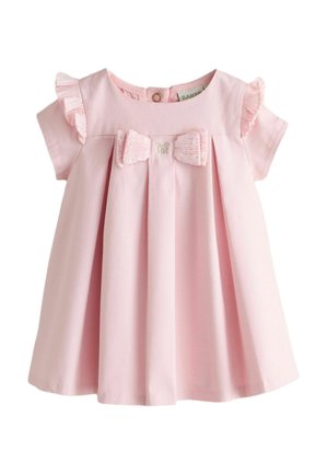 Baker by Ted Baker, REGULAR FIT - PLEATED WOVEN BOW DETAIL DRESS - Day dress - pink