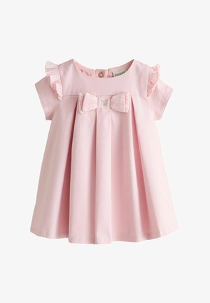 Baker by Ted Baker, REGULAR FIT - PLEATED WOVEN BOW DETAIL DRESS - Hverdagskjole - pink
